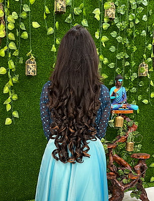 Long Curled Hair Extension