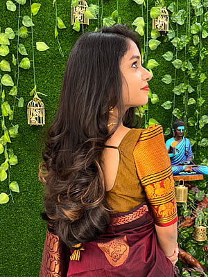 Medium  layered hair extention