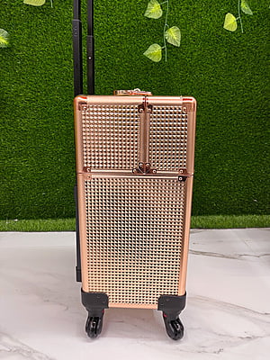Rose gold dreams makeup trolley