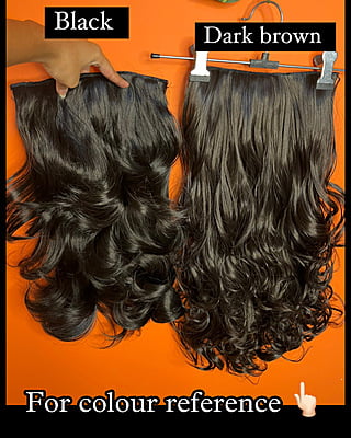 Long layered hair extention