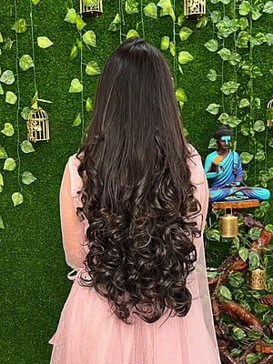 Long length wavy (messy braid) hair extention