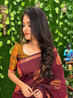 Medium  Curled hair Extension Type 2