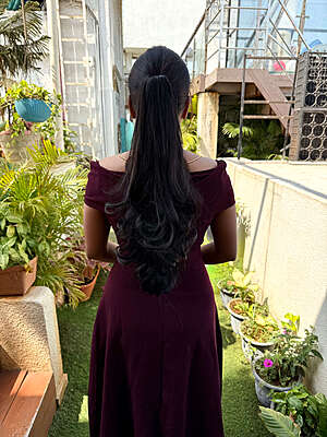 2 in 1 Clip on Ponytail long