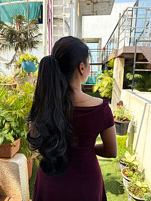 2 in 1 Clip on Ponytail long