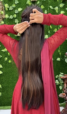 Long straight hair extention Long straight hair extention